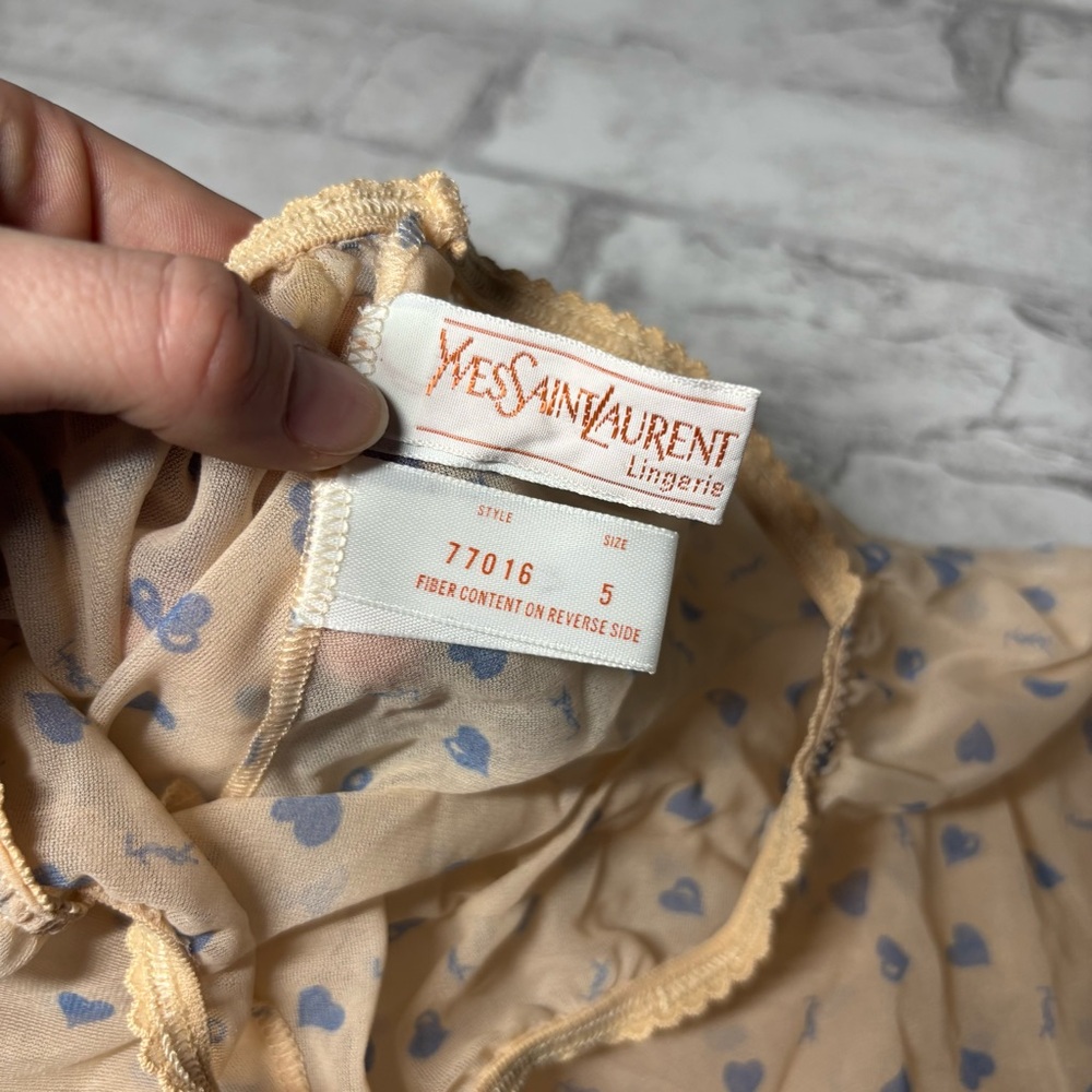 YSL Saint Laurent lingerie shorts size 5 (size small)